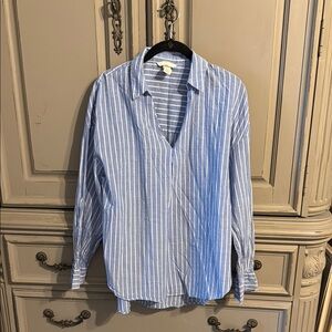 Blue Striped woman’s Shirt